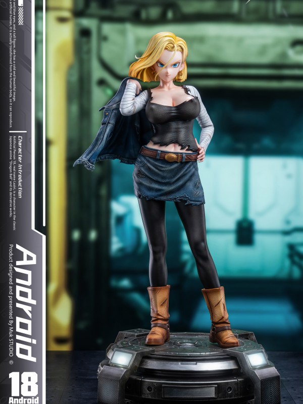 MUK Studio Dragon Ball Android 18 Femme Fatale Hot Sexy 1/4 Statue